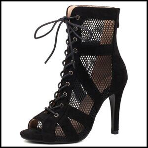 Classic Gladiator Heeled Sandals Elegant Party Wear Peep Toe Combat Style